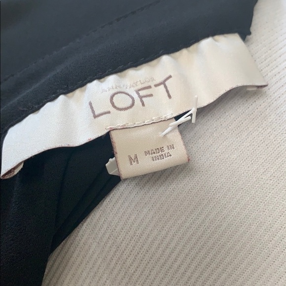 Loft black top blouse - Picture 6 of 7